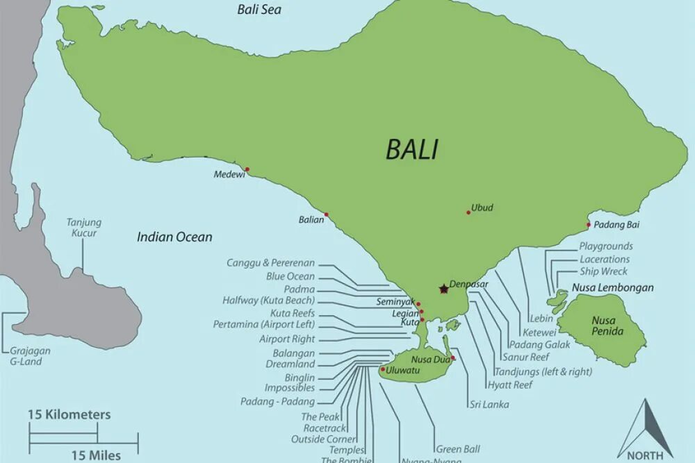 Размер бали. Серф споты Бали карта. Серф споты Бали. Букит Бали на карте. Районы Бали на карте.