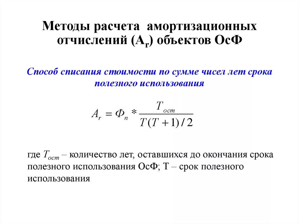 Равномерное начисление амортизации. Методы расчета амортизационных отчислений. Методы расчета амортизации основных средств. Основные методы расчета амортизационных отчислений. Метод расчета амортизационных отчислений.