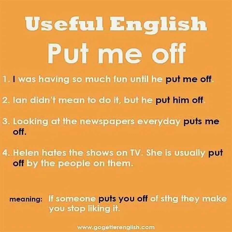 Put someone up. Put somebody up. Turn somebody down. Put up. Put someone up.