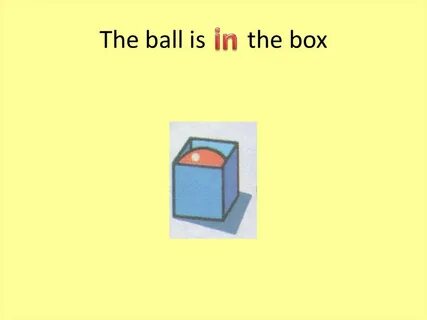 Near the box