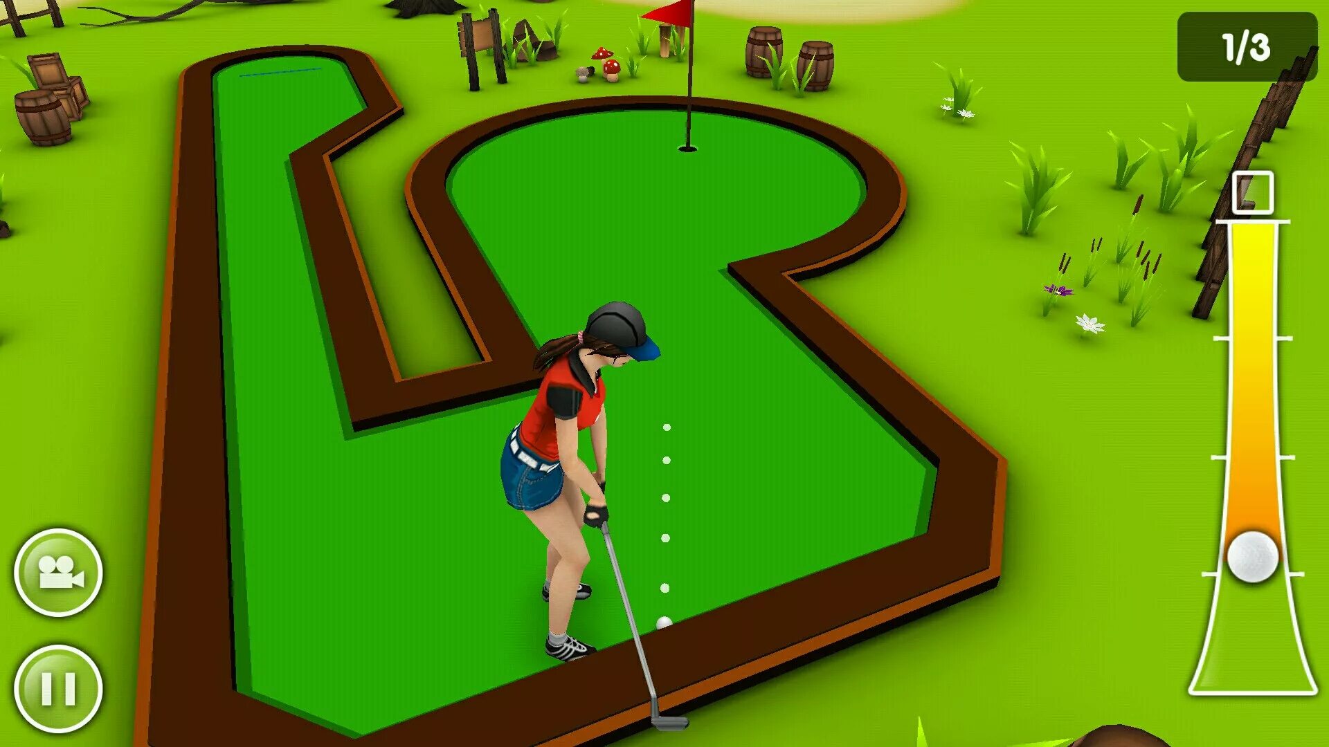 Покажи все свои игры. Гольф симулятор минигольф. Mini Golf ПК 2009. Игра Безумный мини гольф. Мини-гольф игра мультяшка.