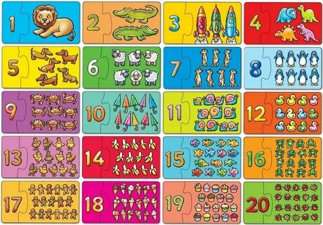 Счет до 20 на русском для детей