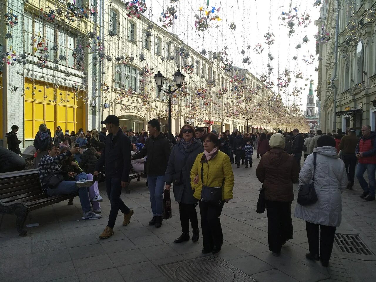 Будут ли праздники 10 дней. Пасха в центре Москвы. Охотный ряд Пасха.