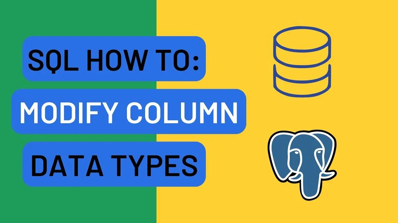 Modify columns. Modify sql. alter column sql. rename column sql.