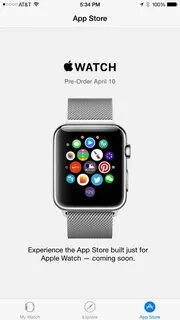 App store apple watch
