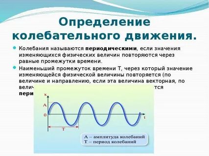 Какое движение называется механическим колебанием