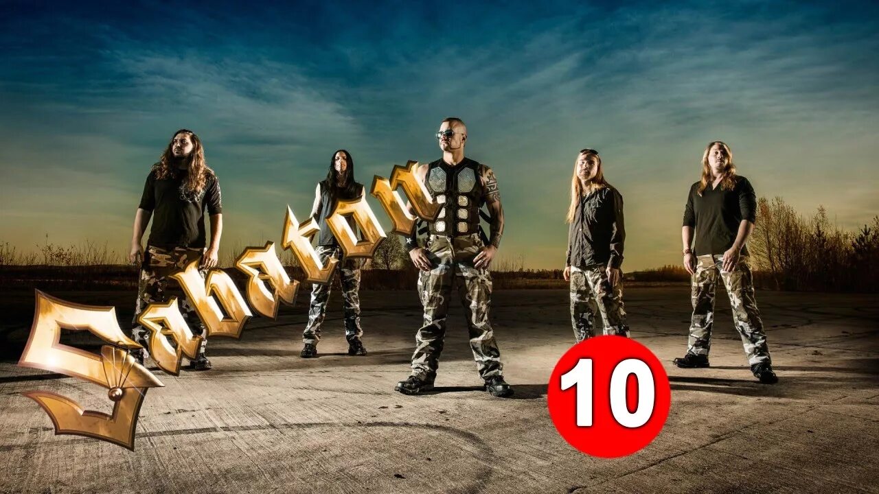 Top 10 song. Сабатон группа. Tommy Johansson Sabaton. Сабатон фото. Сабатон фото Томми.