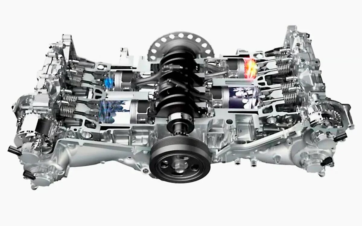 Оппозитный двигатель Субару Импреза. Двигатель Субару в разрезе. Оппозитный мотор Субару в разрезе. Subaru Boxer h6 двигатель. Flat engine