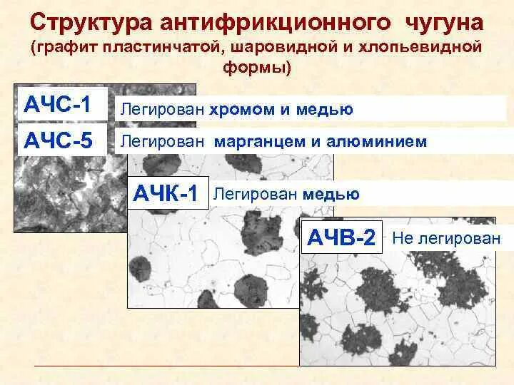 Чугун имеющий хлопьевидную форму графита. Структура антифрикционного чугуна. шаровидная структура чугуна. микроструктура антифрикционного чугуна. структура серого чугуна с пластинчатым графитом.