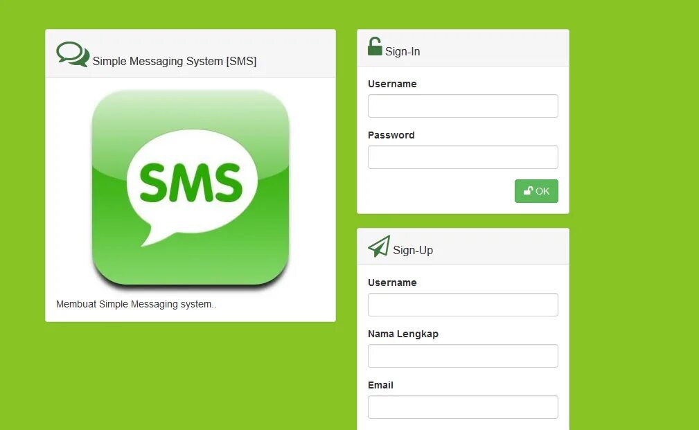 SMS системы. SMS System. DMS / SMS-settings.