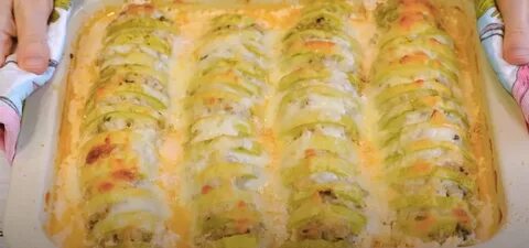 Кабачки а духовке рецепт