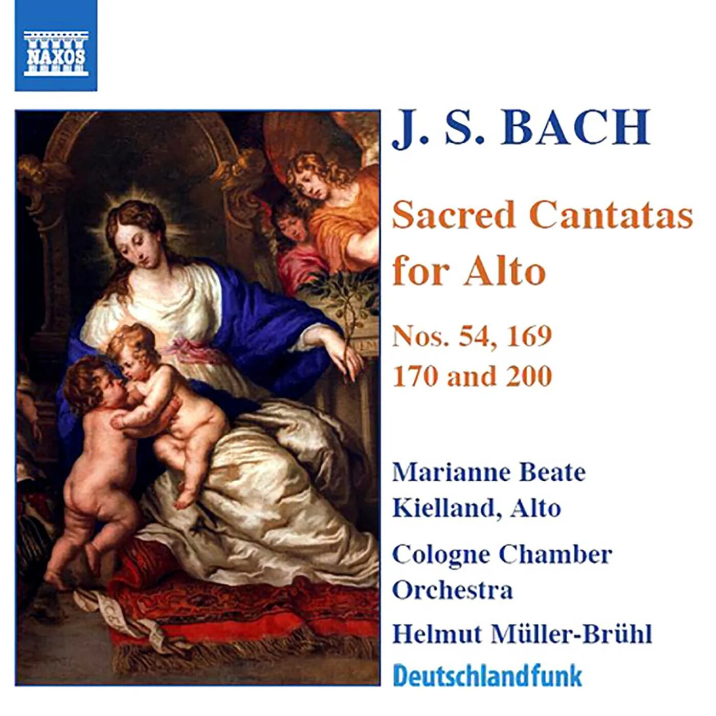 54 169. Bach - Sacred. Bach Cantatas. Marianne Beate Kielland. Bach - Sacred Masterworks.