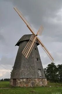 Мельница настоящая