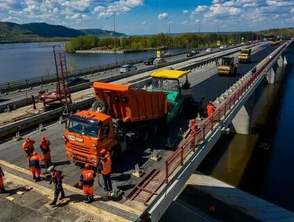 Волжский мост открытие