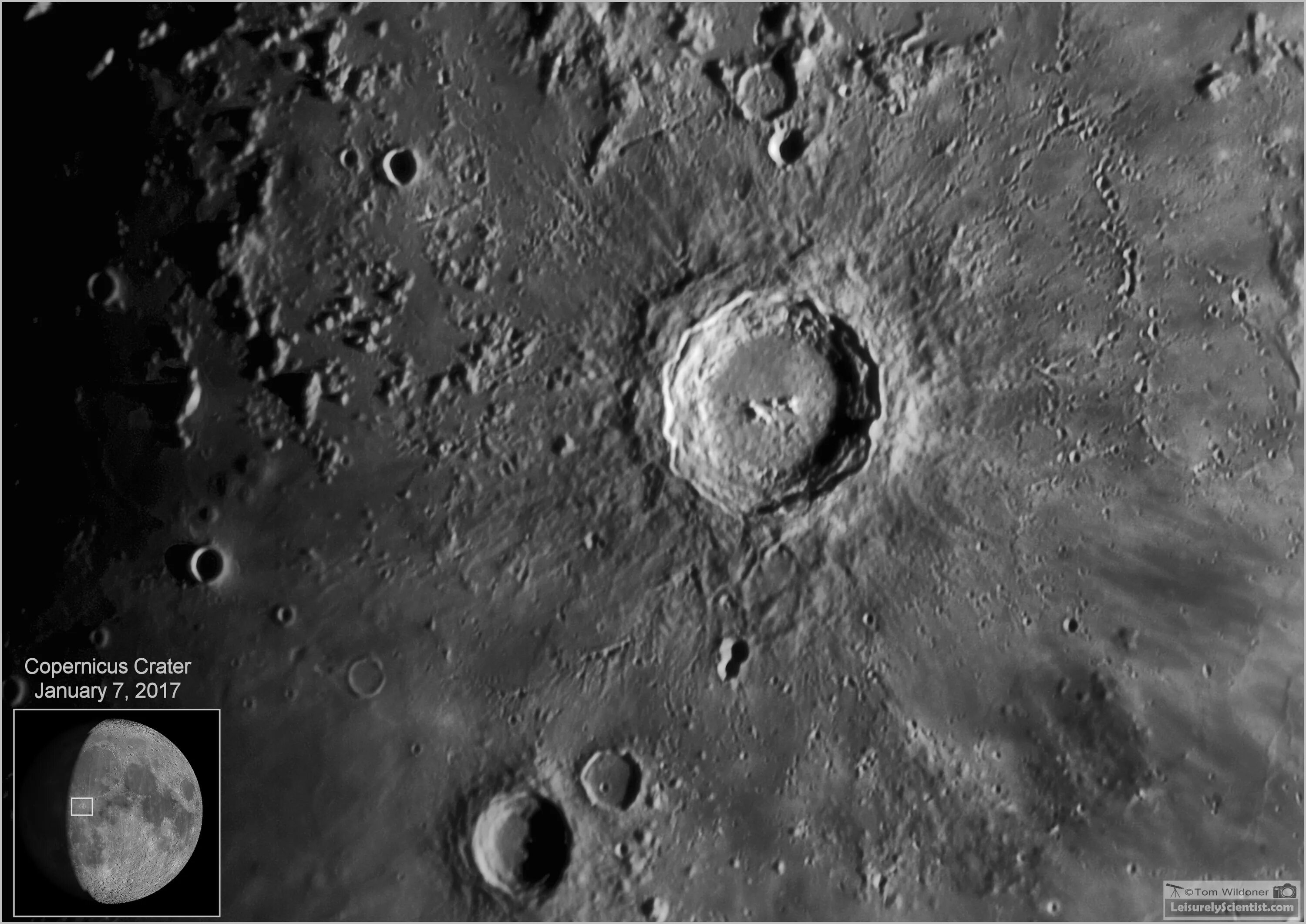 Plato, Moretus, Clavius, Erastotenes, Tycho.... - Major & Minor Planetary Imagin