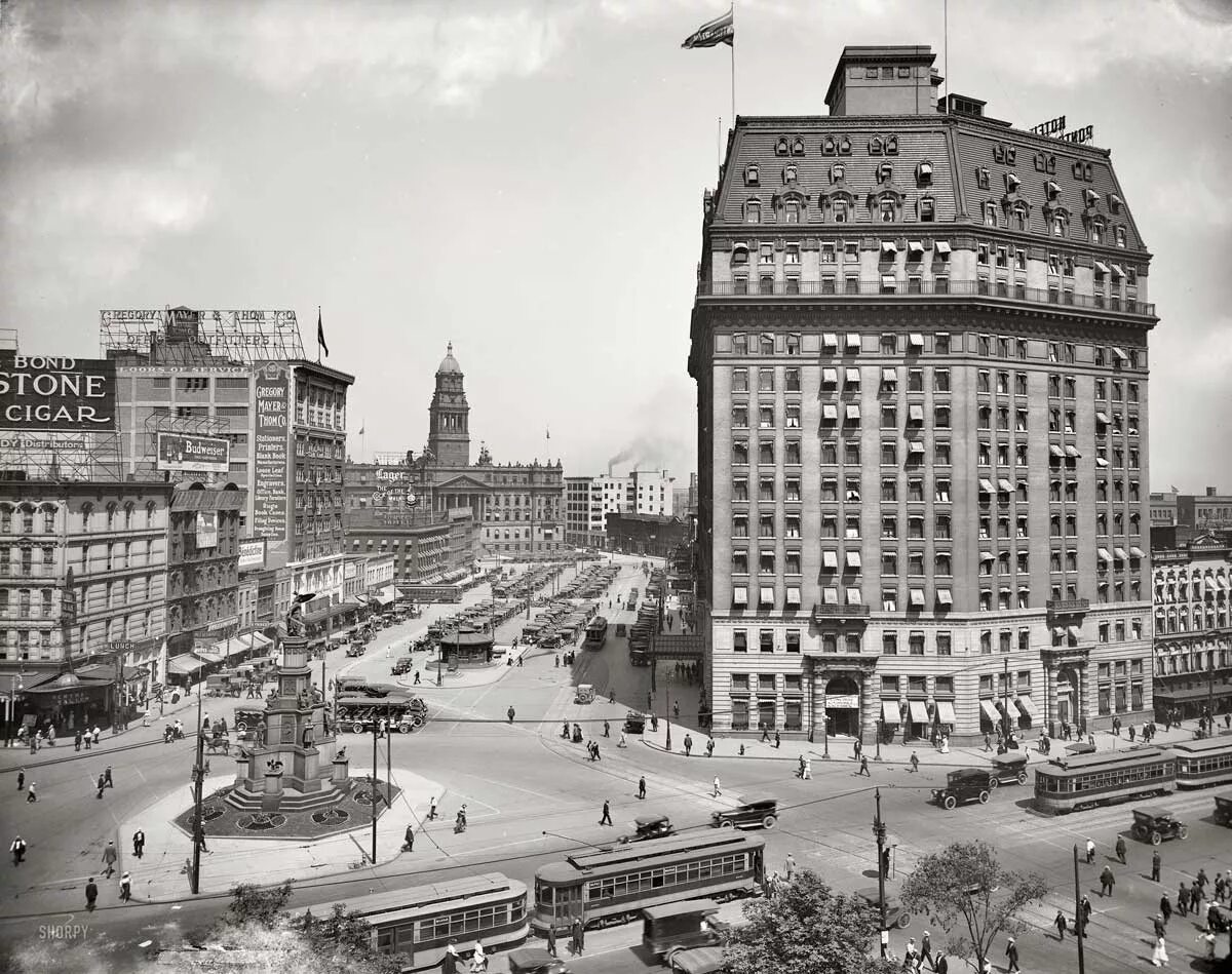 Детройт в начале 20 века. Детройт 19 век. Детройт 1900. Нью Йорк 1910-е.