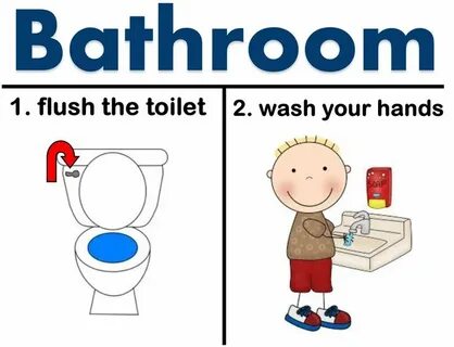 Going to the bathroom