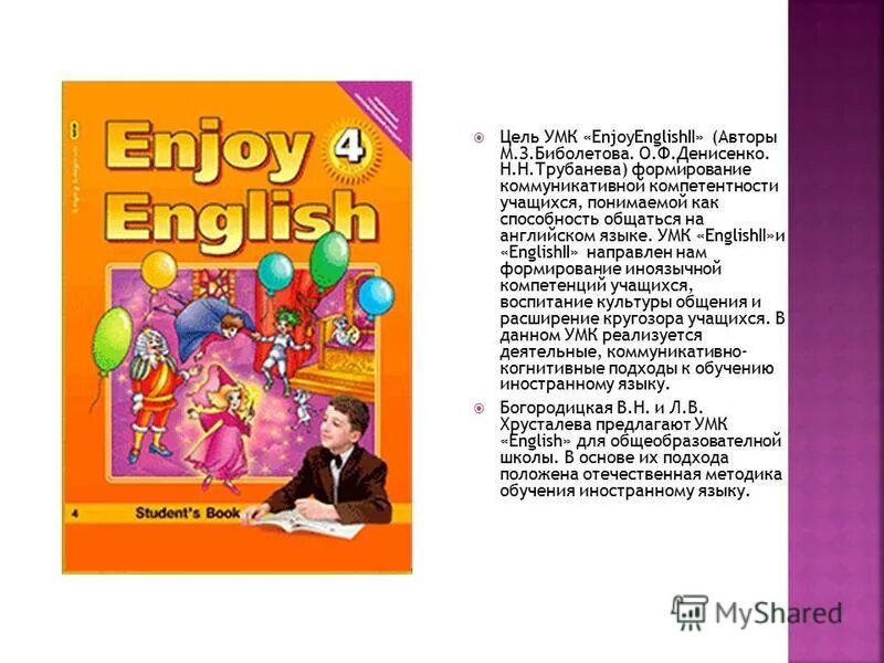 Английский язык учебник 7 класс биболетова трубанева. Содержание игр в УМК enjoy English. Enjoy English 10. Трубанева английский биография.