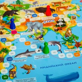 Настольная игра животные