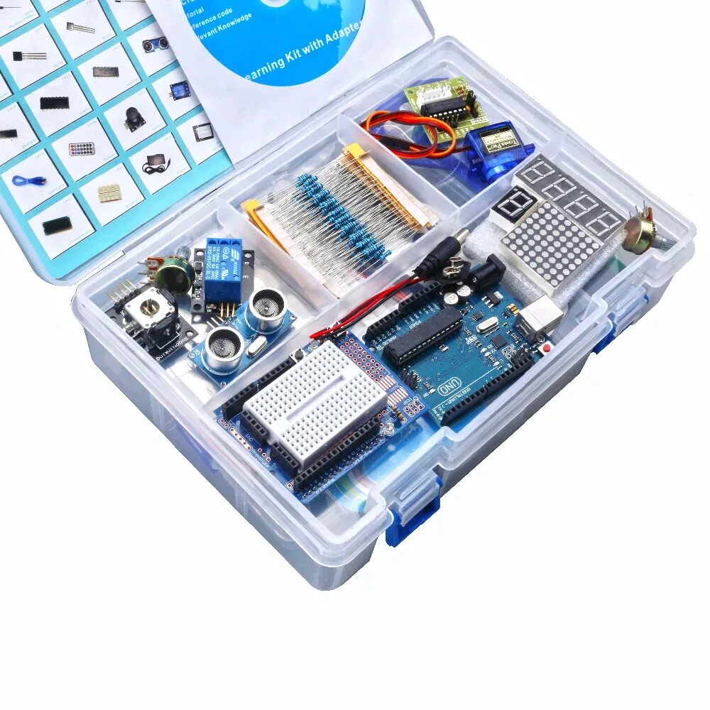 Набор для изучения программирования. Arduino starter kit uno r3. стартовый набор ардуино уно. arduino kit uno r3 набор 36in1. комплект arduino starter kit.