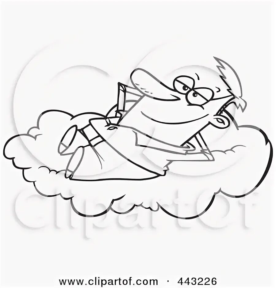 Daydreaming speed. Daydream-cartoon. daydreaming man.