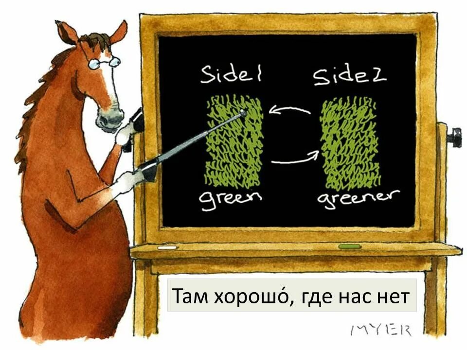 He is always making picking. The grass is always greener on the other side. the grass is always greener on the other side of the fence. пословица the grass is always greener. the grass is always greener on the other side of the hill.
