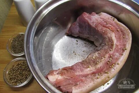 Горячая засолка мяса