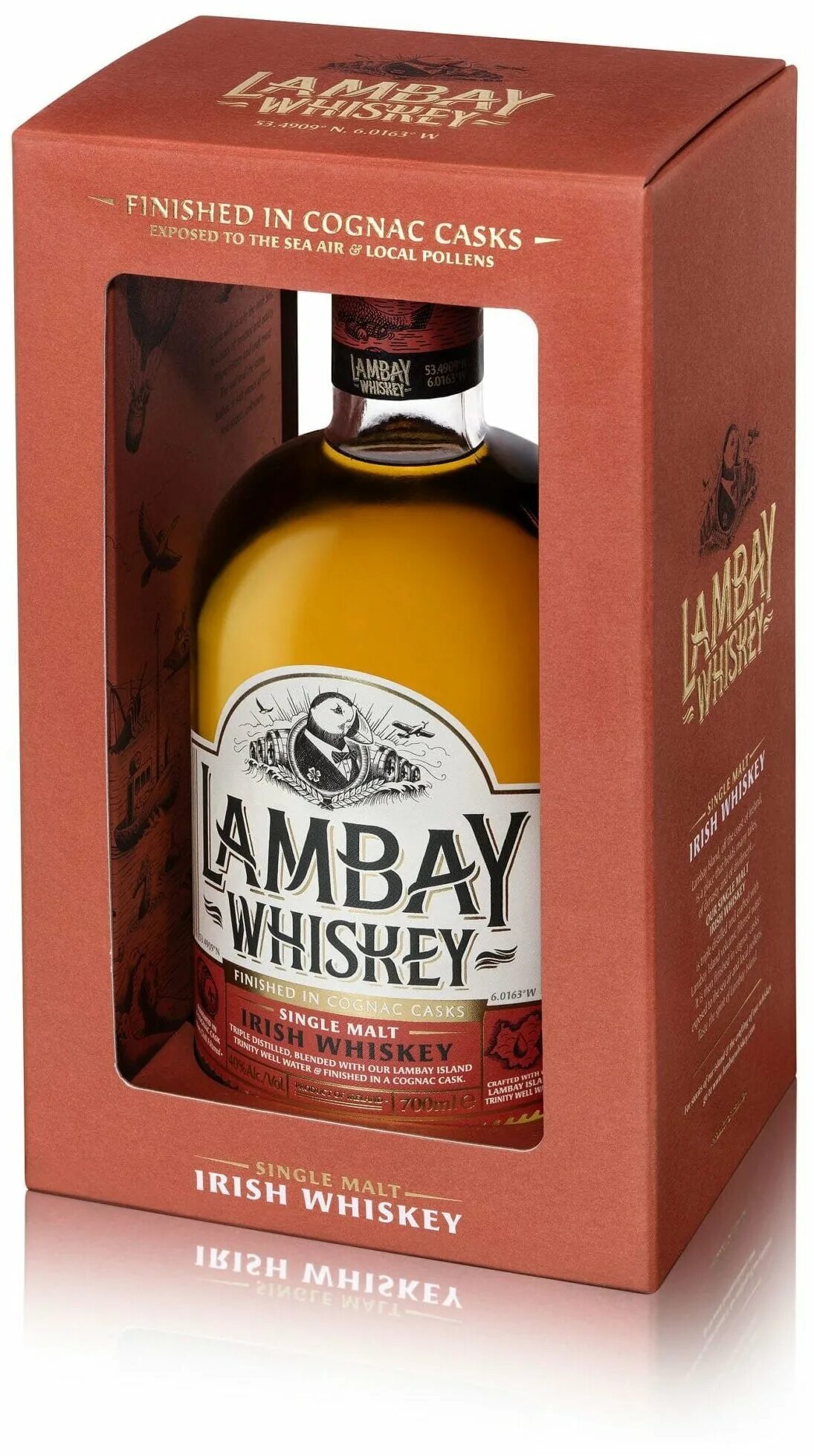 Ирландский виски Ламбей. Виски "Lambay" Malt Irish Whiskey, Gift Box, 0.7 л. Виски Lambay Limited Edition Box. Lambay Whiskey 0.7. Irish malt