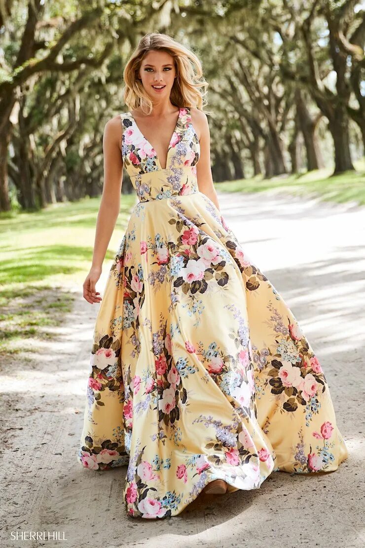 Print Waist Long Sleeved Single Maxi Dress Dresses in 2019 Long sleeve shirts, S