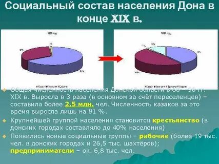 Социальный состав населения