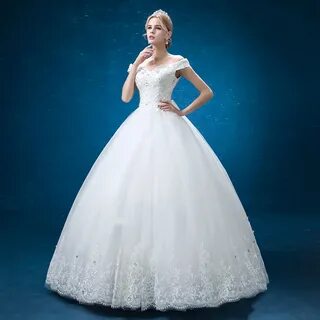 Недорогое пышное платье