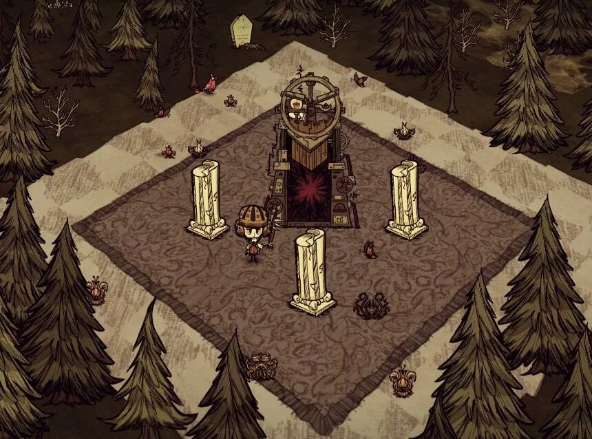 Донт старв портал. Мир максвелла don&#039;t starve. портал донт старв. ковер донт старв. дверь максвелла don&#039;t starve.