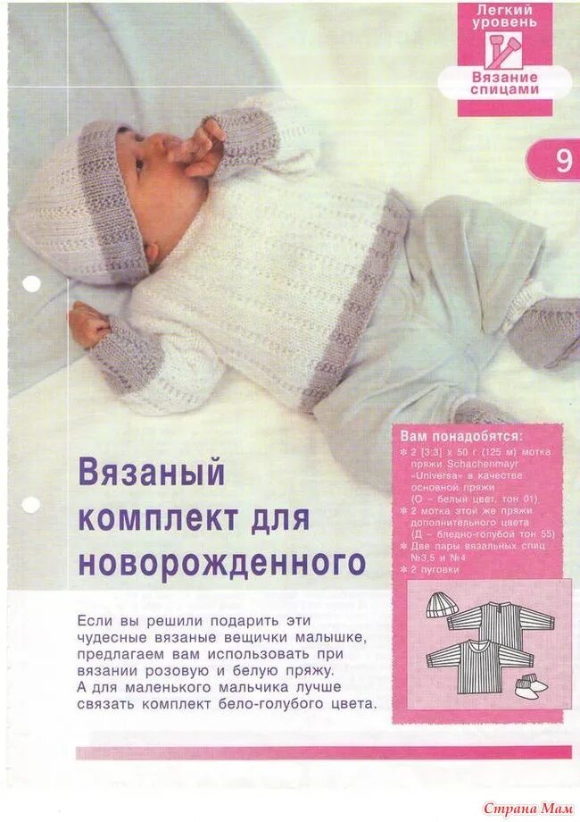 Вязание комплекта для новорожденного спицами. Вязаный комплект для грудничка спицами. Журнал вязание для новорожденных. Вязаные комплекты для новорожденных спицами.