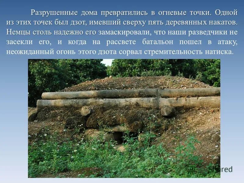 Чем отличается дот от дзота. Деревянный дзот. устройство дзота. дзот конструкция. дзот расшифровка.