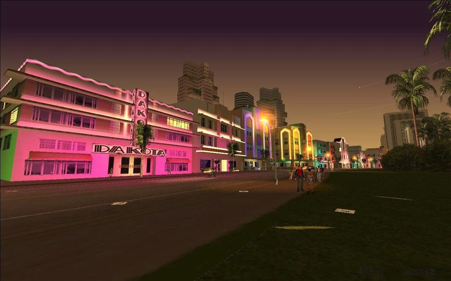 Gta vice city game. Вайс Сити. Майами Вайс Сити. Майами GTA vice City. ГТА Вайс Сити город.