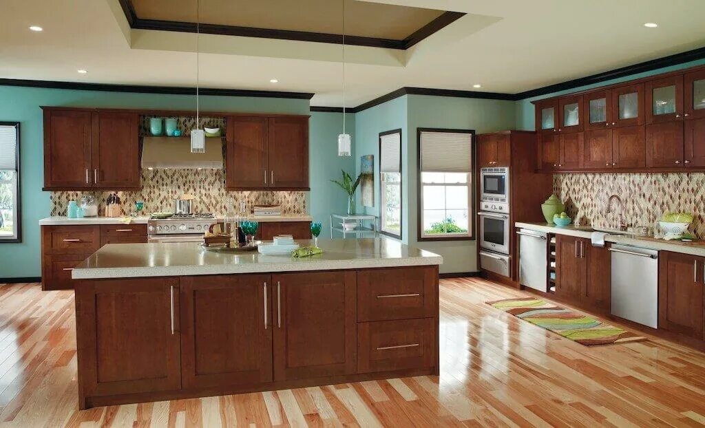 Kitchen Cabinet Design Ideas - Remodel Projects Photos & Gallery Large kitchen c