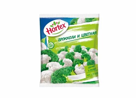 Замороженные брокколи и цветная