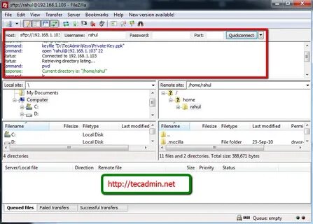 Sftp server