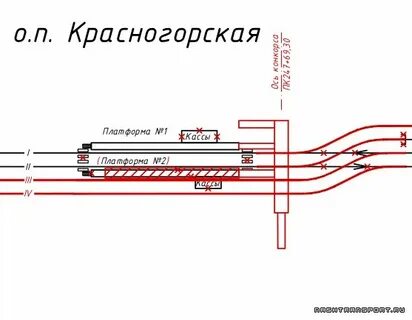 Схема станции подольск