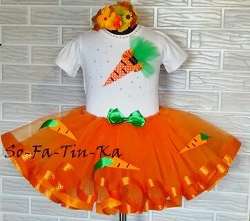 Костюм морковки для девочки