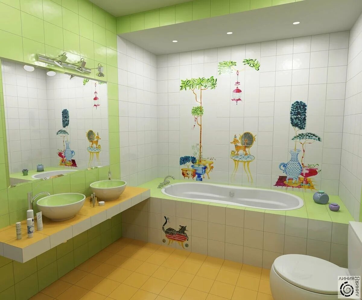 Детская ванная комната. Детская плитка для ванной. Ванная в детском саду. Ванная комната детская для детей. Картинки ванной для детей