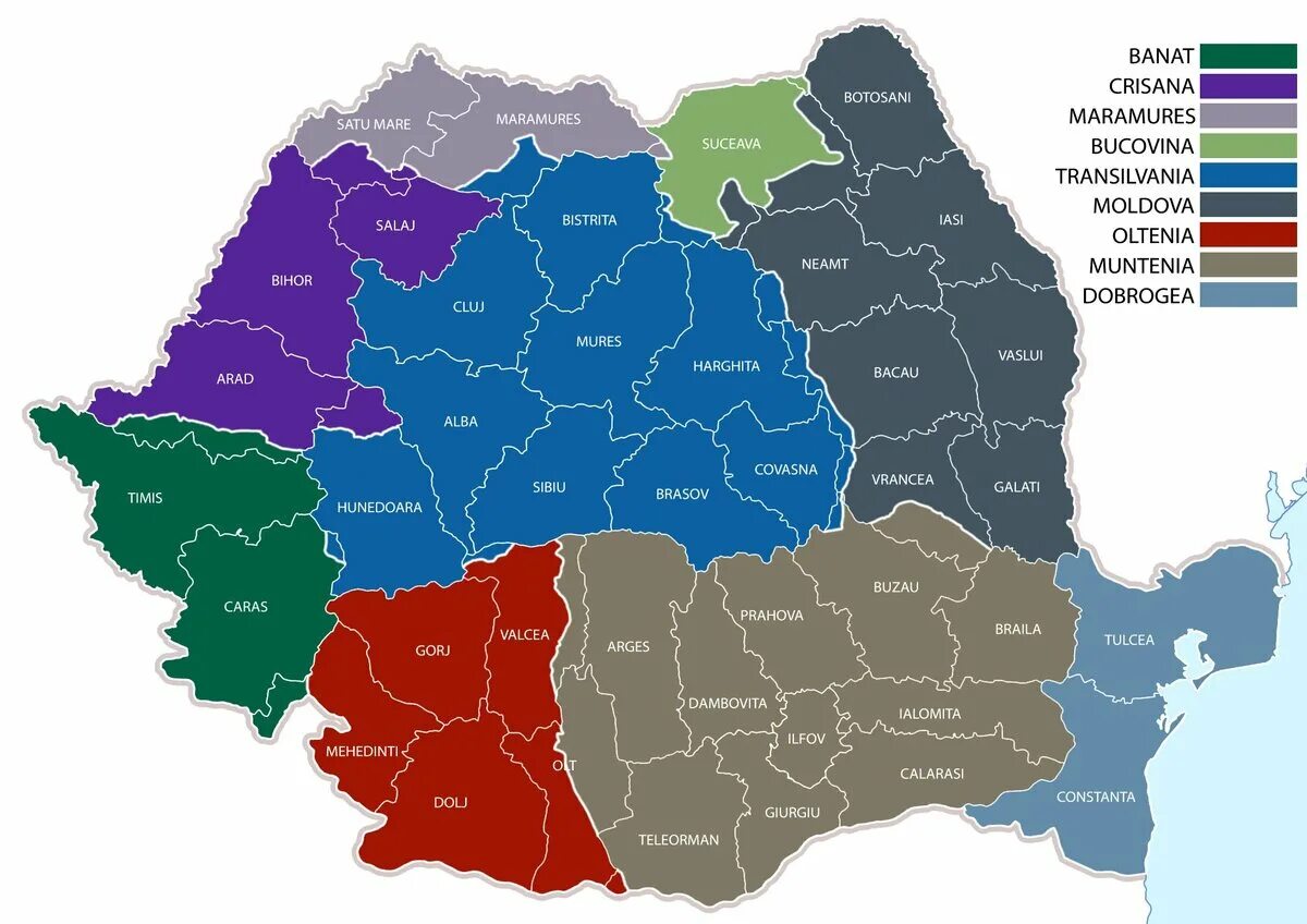 5 европейских областей. Регионы Румынии 1936. Административно-территориальное деление Румынии. Административное деление Румынии. Карта Румынии с областями.