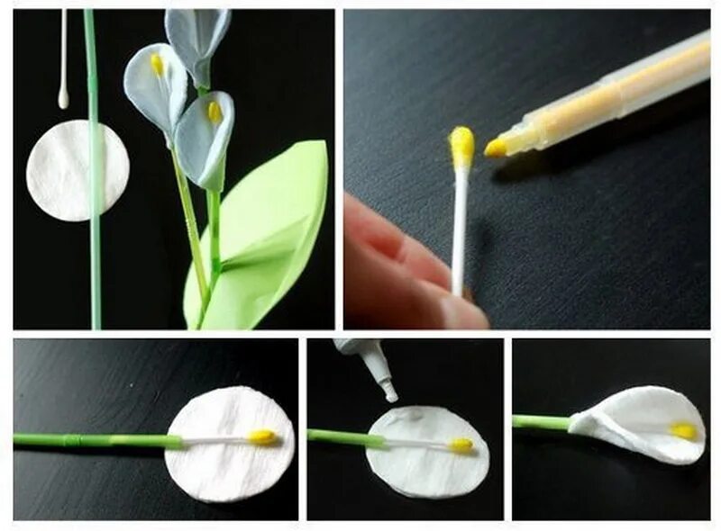Сделать цветы из подручных материалов своими руками
