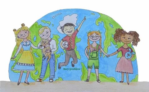 Рисунок дружбы 4 класс