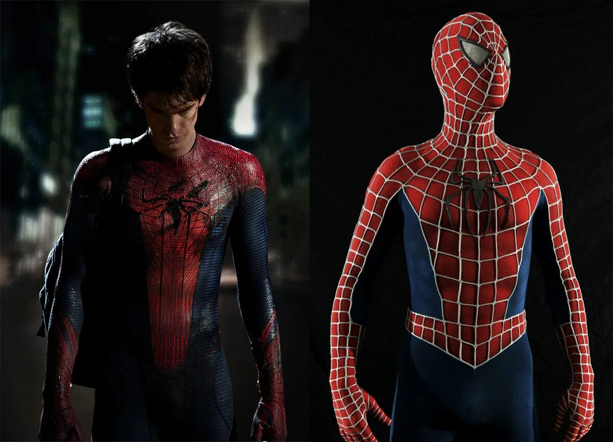 Новый человек примеры. The amazing Spider man 1 костюм. The amazing Spider-man 2 костюмы. Amazing Spider man 2012 Suit.