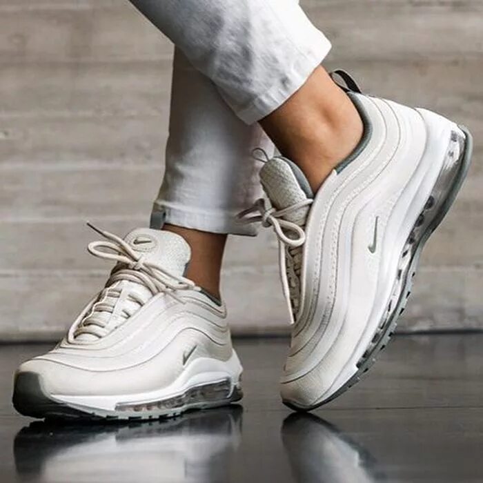 Найк АИР Макс 97. Nike Air Max 97 Ultra White. Nike Air Max 97 Ultra 17 White. Nike Air Max 97 Light Bone. Кроссовки мода 2024 года