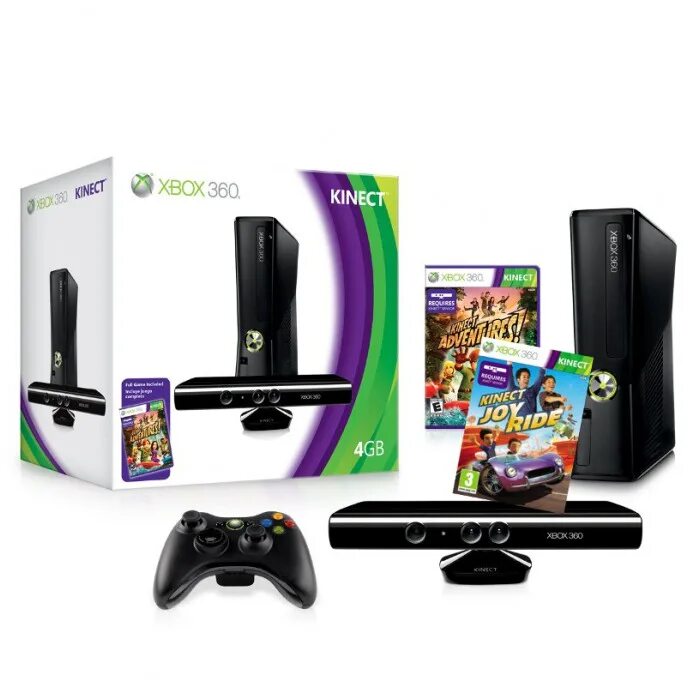 Приставка для телевизора ребенку. Xbox 360 Slim Kinect. Приставка Xbox 360 с Kinect. Xbox 360 Slim 4gb. Xbox 360 Slim e Kinect.
