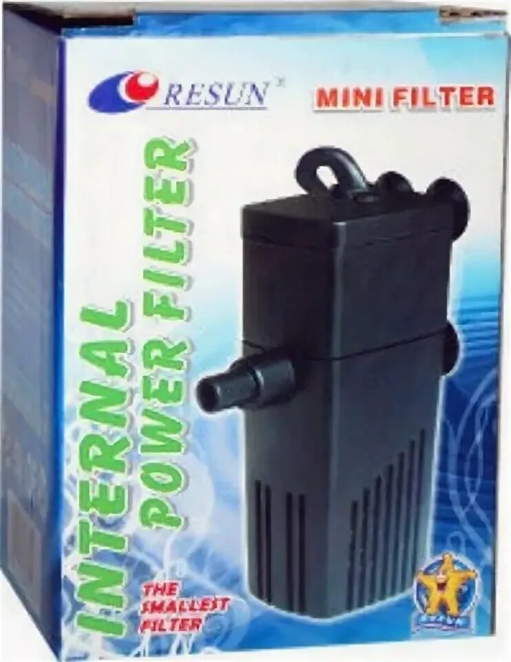 Power filter. Internal power filter mini resun. фильтр resun mini filter до 60л; 200л/ч. resun filter mini. внутренний фильтр с регулятором. 5w, 200л/ч, до 60л.. internal power filter resun.