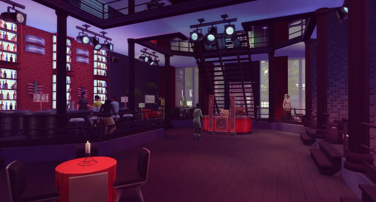 Симс 4 ночной клуб. SIMS 4 Nightclub. SIMS 4 Night Club. Ночной бар в симс 4. Симс 4 ночной клуб планировка.