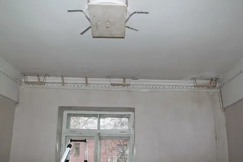Закладная под натяжной потолок